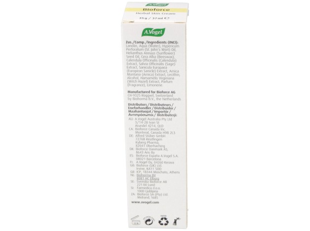 A. Vogel Bioforce Crema 7 Hierbas 35G