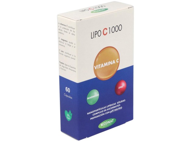 Lipo C 1000 Vitamina C Liposomada 60Cap.