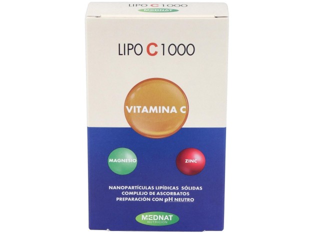 Lipo C 1000 Vitamina C Liposomada 60Cap.