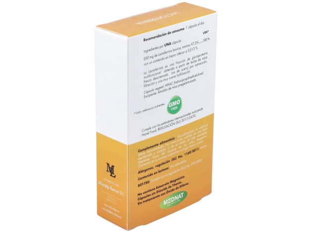 Mednat Lactoferrina 200Mg 30Caps