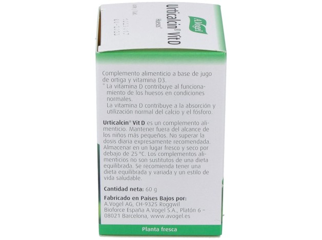 A.Vogel Urticalcin Vit D 600Comp