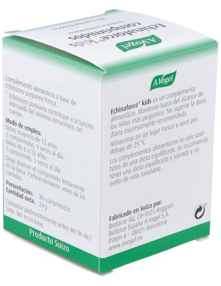 A. Vogel Echinaforce Kids 80Comp