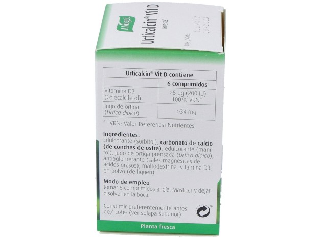 A.Vogel Urticalcin Vit D 600Comp