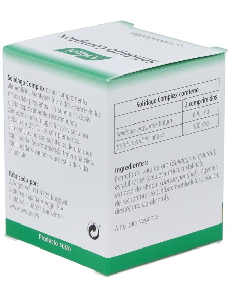 A.Vogel Solidago Complex 60 Comp