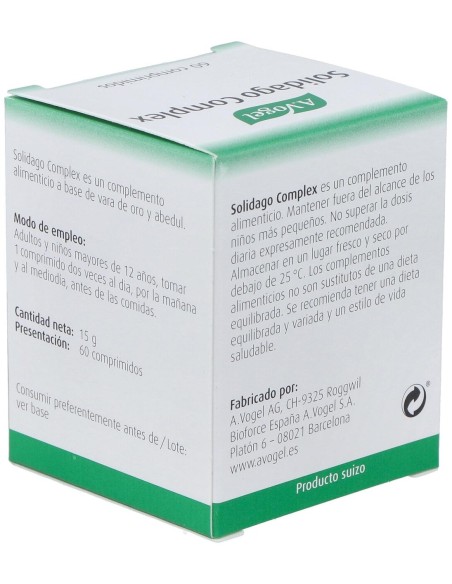 A.Vogel Solidago Complex 60 Comp