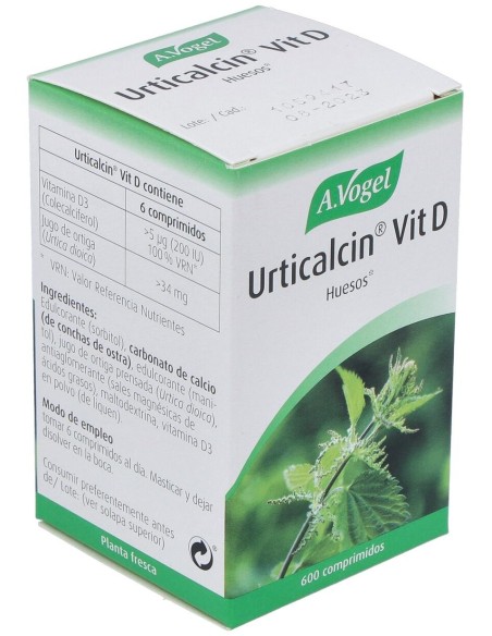 A.Vogel Urticalcin Vit D 600Comp