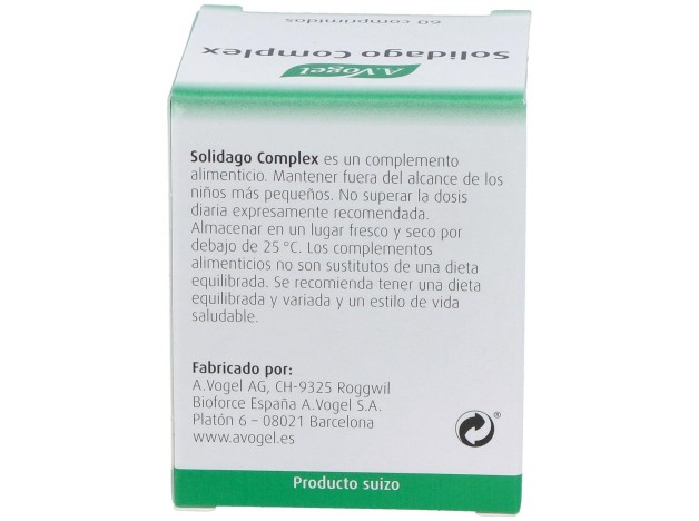 A.Vogel Solidago Complex 60 Comp