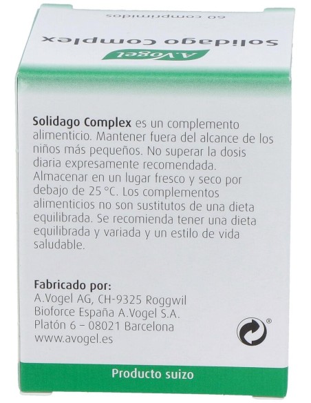 A.Vogel Solidago Complex 60 Comp
