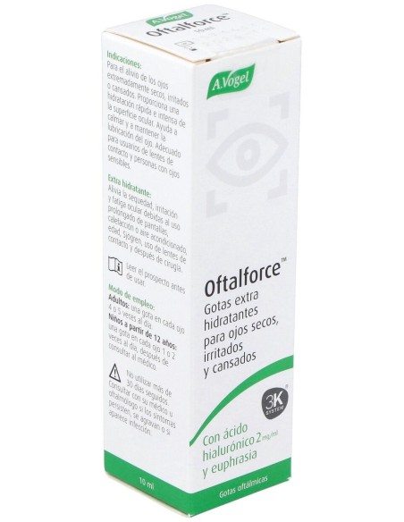 Oftalforce Gotas Para Ojos Secos 10Ml.