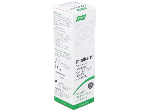 Oftalforce Gotas Para Ojos Secos 10Ml.