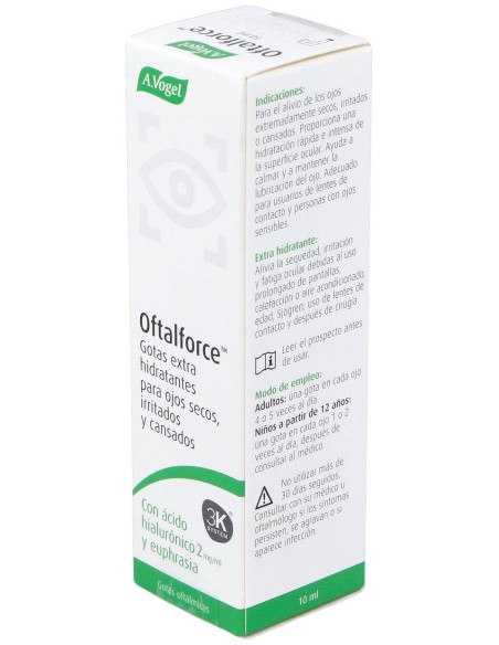 Oftalforce Gotas Para Ojos Secos 10Ml.
