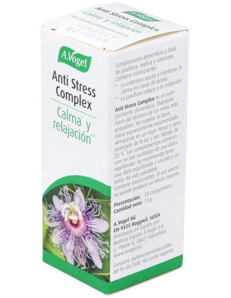 A. Vogel Anti Stress Complex 30Comp