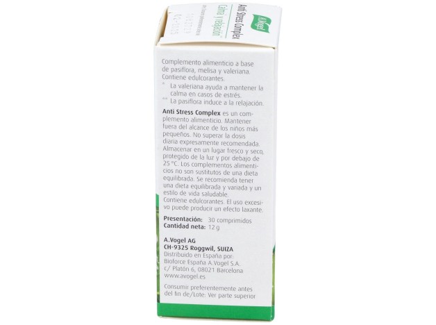 A. Vogel Anti Stress Complex 30Comp