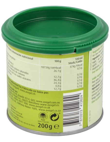 Herbamare Bouillon Bajo En Sodio Bote 200Gr.