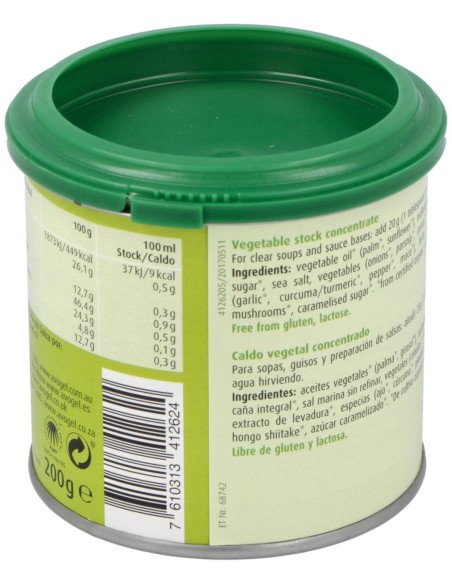 Herbamare Bouillon Bajo En Sodio Bote 200Gr.