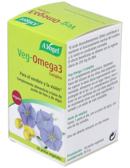 A. Vogel Veg-Omega3 Complex 30 Perlas