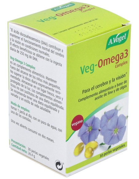 A. Vogel Veg-Omega3 Complex 30 Perlas