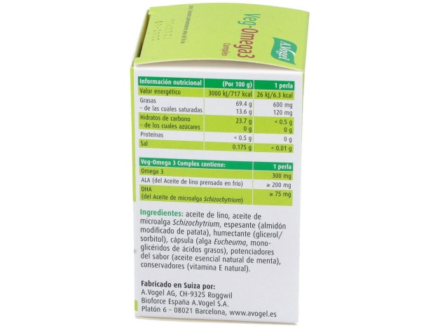 A. Vogel Veg-Omega3 Complex 30 Perlas