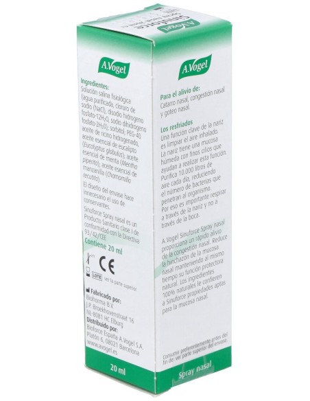 A. Vogel Sinuforce Spray Nasal 20Ml