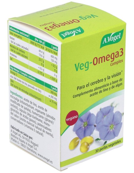 A. Vogel Veg-Omega3 Complex 30 Perlas