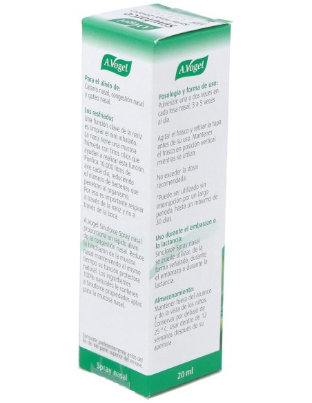 A. Vogel Sinuforce Spray Nasal 20Ml