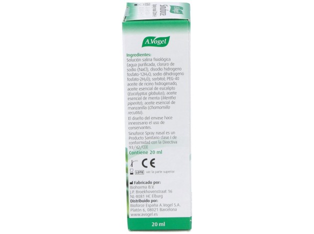 A. Vogel Sinuforce Spray Nasal 20Ml