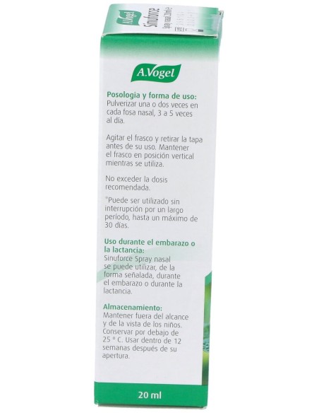 A. Vogel Sinuforce Spray Nasal 20Ml