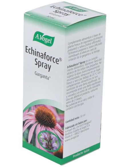 A. Vogel Echinaforce Spray Garganta 30Ml