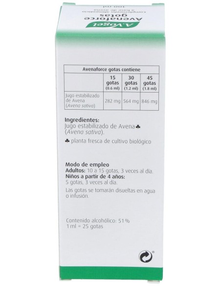 A. Vogel Avenaforce Gotas 100Ml