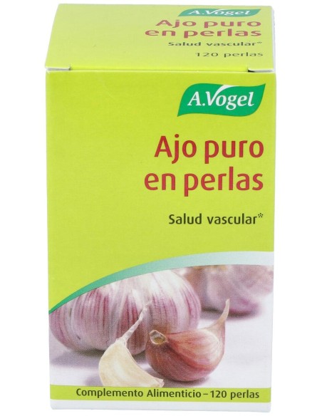 A. Vogel Ajo Puro En Perlas 120Uds