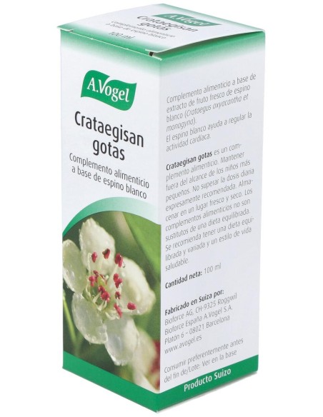 A. Vogel Crataegisan Gotas 100Ml