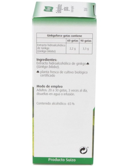 Ginkgoforce (Geriaforce) 100Ml.