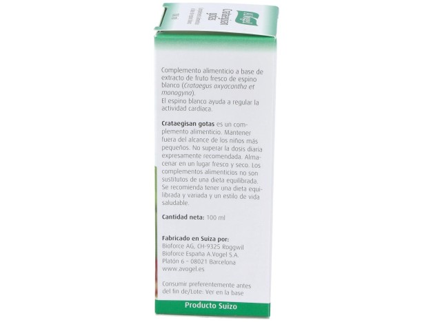 A. Vogel Crataegisan Gotas 100Ml