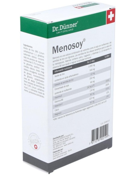Salus Dr. Dunner Menosoy, 60 Cápsulas