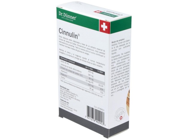 Salus Dr. Dunner Cinnulin, 40 Cápsulas