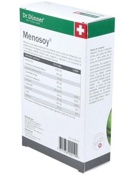 Salus Dr. Dunner Menosoy, 60 Cápsulas