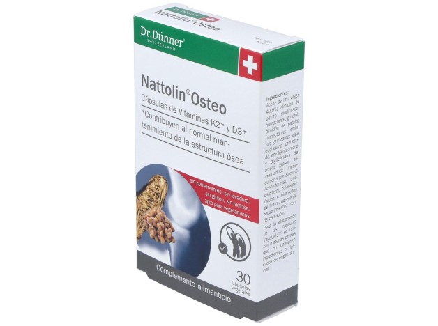 Salus Dr. Dunner Nattolin Osteo, 30 Cápsulas