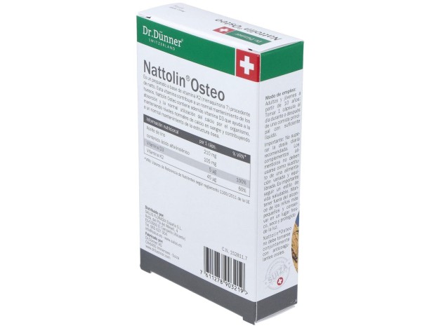 Salus Dr. Dunner Nattolin Osteo, 30 Cápsulas