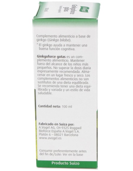 Ginkgoforce (Geriaforce) 100Ml.