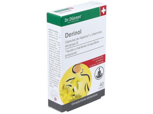 Derinol (Deprinol) (Hiperico) 40Cap. Dr.Dunner