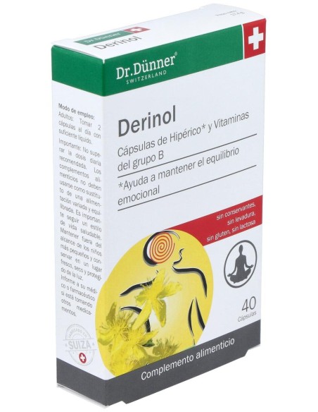 Derinol (Deprinol) (Hiperico) 40Cap. Dr.Dunner