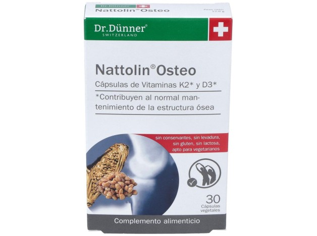 Salus Dr. Dunner Nattolin Osteo, 30 Cápsulas