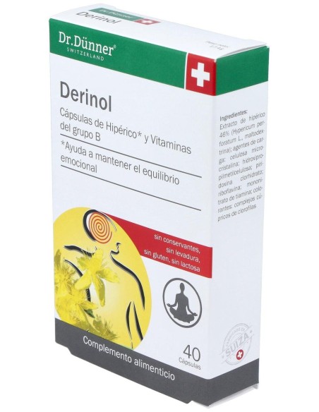 Derinol (Deprinol) (Hiperico) 40Cap. Dr.Dunner