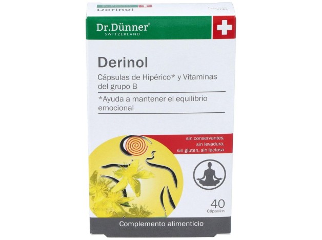 Derinol (Deprinol) (Hiperico) 40Cap. Dr.Dunner