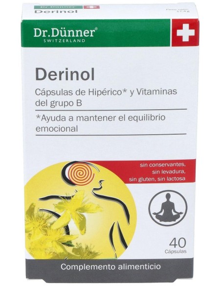 Derinol (Deprinol) (Hiperico) 40Cap. Dr.Dunner