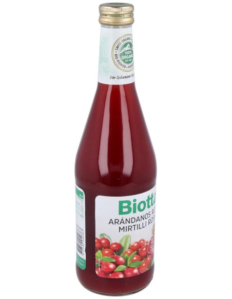 Biotta Jugo De Arándanos Rojos Plus Bio 500Ml