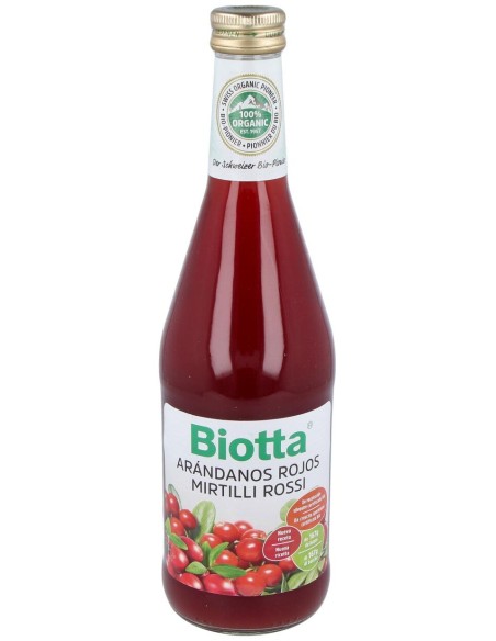 Biotta Jugo De Arándanos Rojos Plus Bio 500Ml