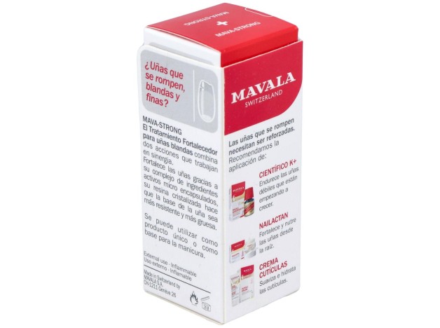 Mavala Mava-Strong Fortalecedor Uñas Blandas 10Ml.