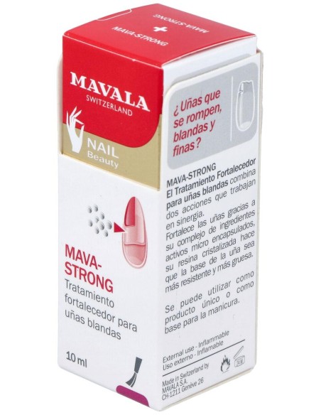 Mavala Mava-Strong Fortalecedor Uñas Blandas 10Ml.