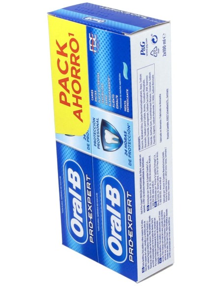 Oral-B® Pro-Expert Pasta Dentífrica Multi-Protección Duplo 100Ml